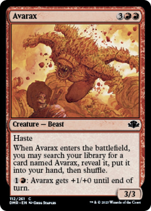 Image for Avarax (112) (DMR) - Magic: The Gathering