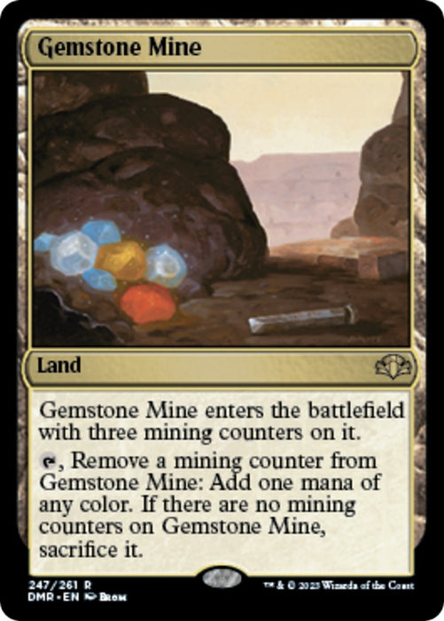 Image for Gemstone Mine (247) (DMR) - Magic: The Gathering