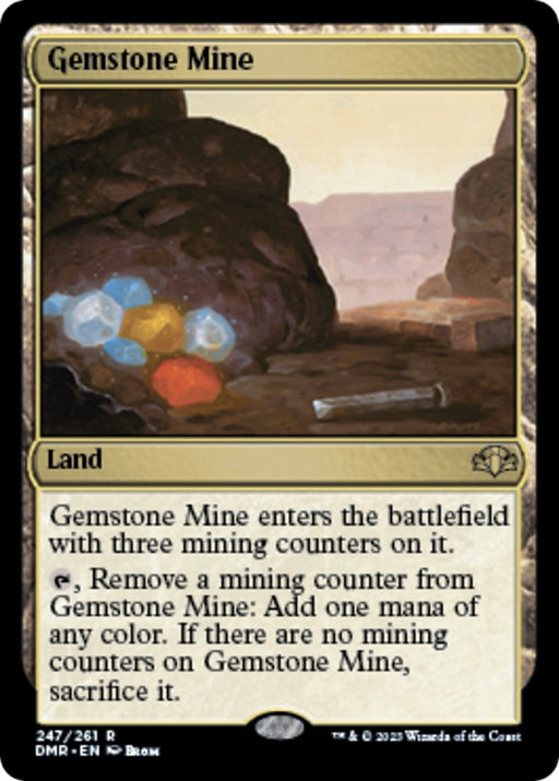 Image for Gemstone Mine (247) (DMR) - Magic: The Gathering