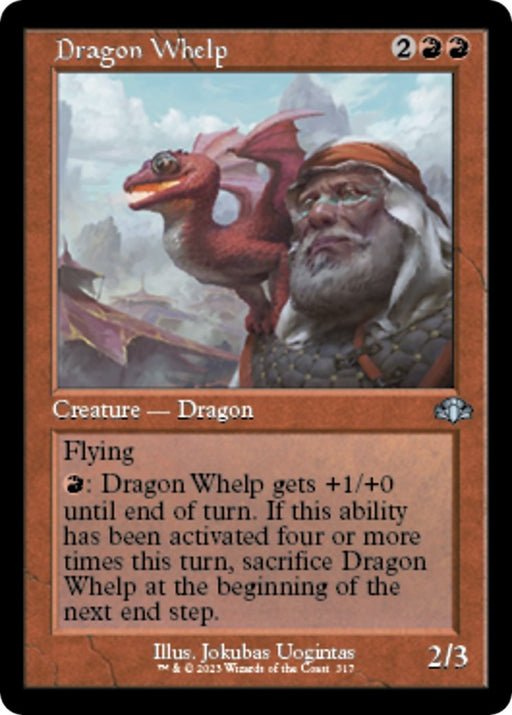 Image for Dragon Whelp (Retro Frame) (317) (DMR) - Magic: The Gathering
