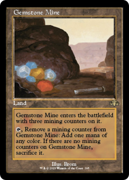Image for Gemstone Mine (Retro Frame) (395) (DMR) - Magic: The Gathering
