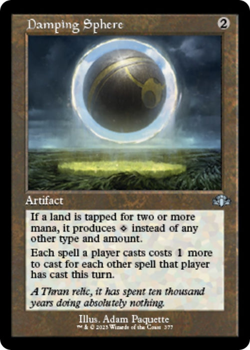Image for Damping Sphere (Retro Frame) (377) (DMR) - Magic: The Gathering