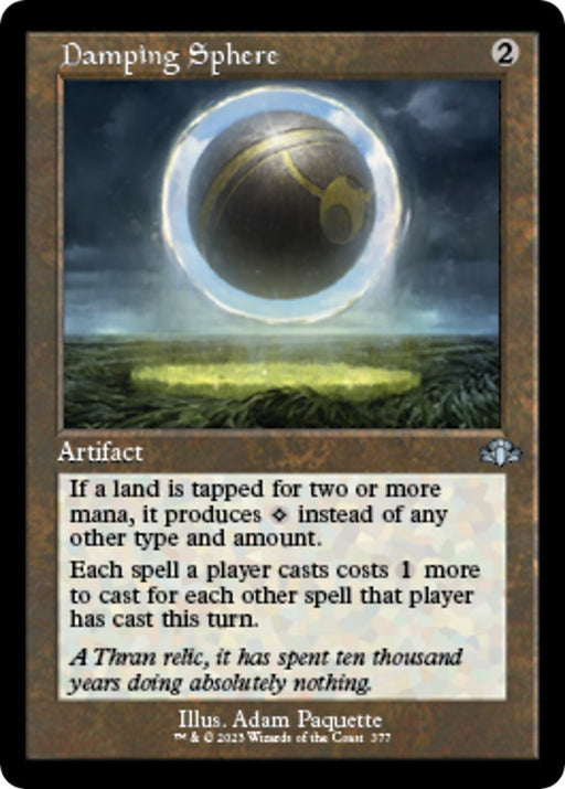 Image for Damping Sphere (Retro Frame) (377) (DMR) - Magic: The Gathering