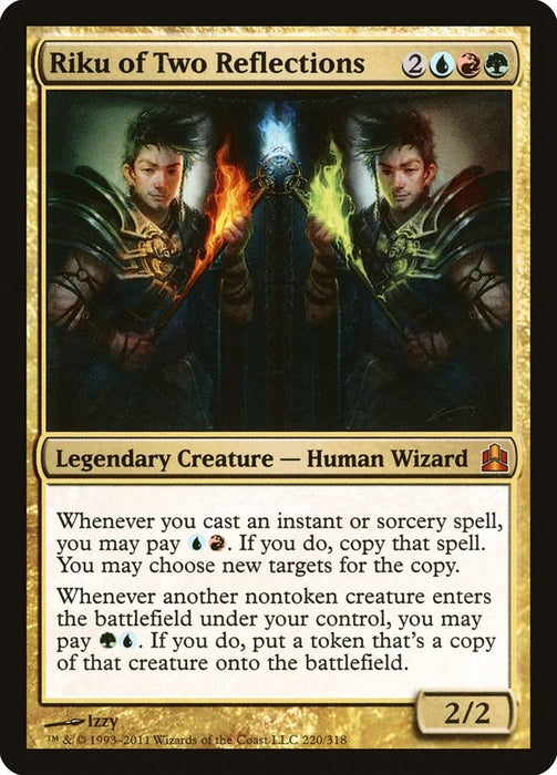 Image for Riku of Two Reflections (220) (CMD) - Magic: The Gathering