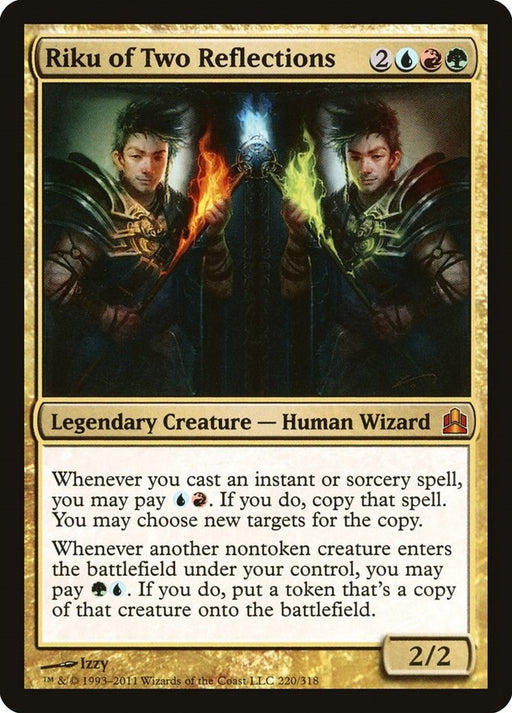 Image for Riku of Two Reflections (220) (CMD) - Magic: The Gathering