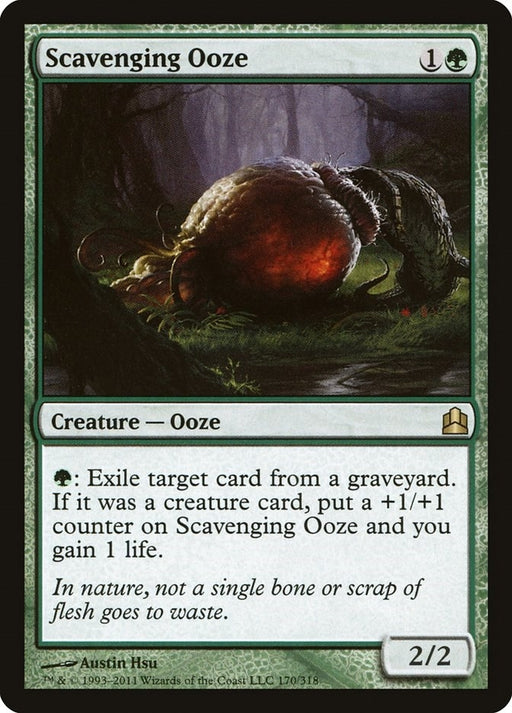 Image for Scavenging Ooze (170) (CMD) - Magic: The Gathering