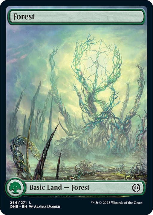 Image for Forest (266) - Full Art (266) (ONE) - Magic: The Gathering