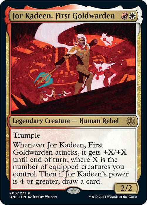 Image for Jor Kadeen, First Goldwarden (203) (ONE) - Magic: The Gathering