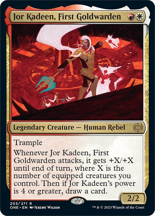 Image for Jor Kadeen, First Goldwarden (203) (ONE) - Magic: The Gathering