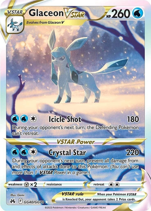 Glaceon VSTAR (GG40/GG70) (CRZ:GG)