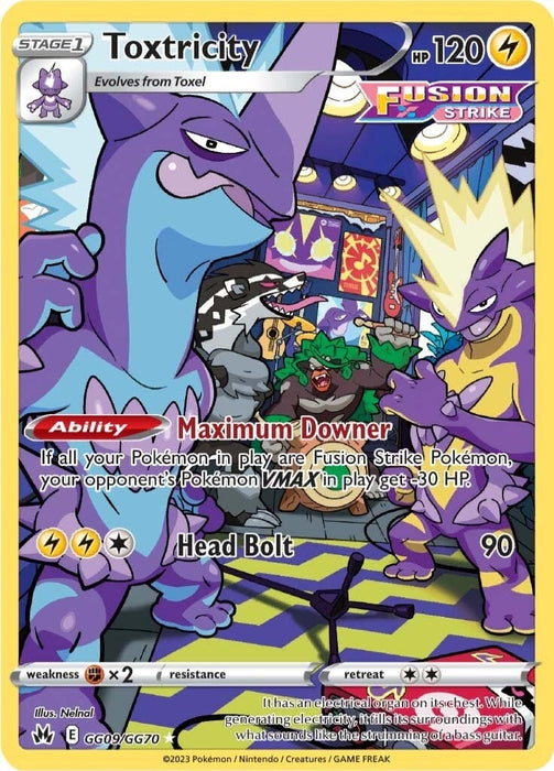 Image for Toxtricity (GG09/GG70) (CRZ:GG) - Pokemon