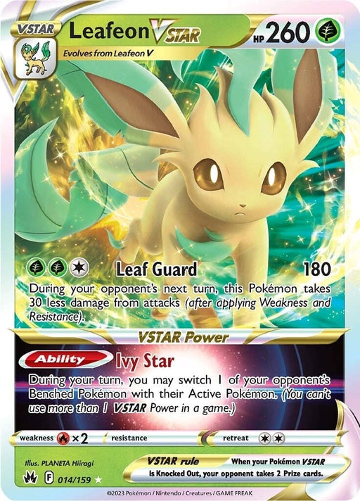 Image for Leafeon VSTAR (014/159) (CRZ) - Pokemon