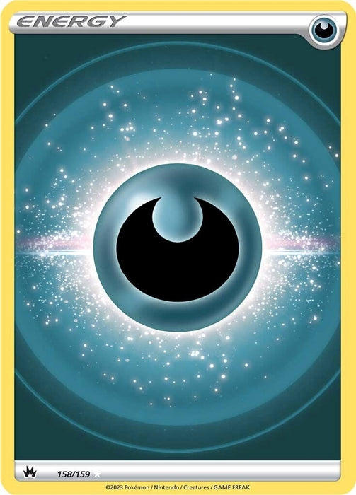 Darkness Energy (Texture Full Art) (158/159) (CRZ)