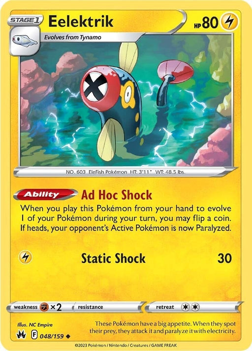 Image for Eelektrik (048/159) (CRZ) - Pokemon