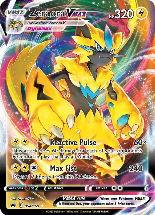 Zeraora VMAX (054/159) (CRZ)