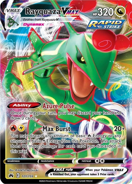 Rayquaza VMAX (101) (101/159) (CRZ)