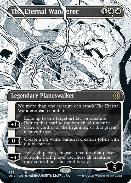 Image for The Eternal Wanderer (Borderless) (335) (ONE) - Magic: The Gathering