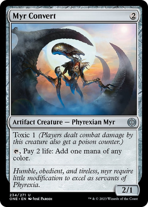 Image for Myr Convert (234) (ONE) - Magic: The Gathering