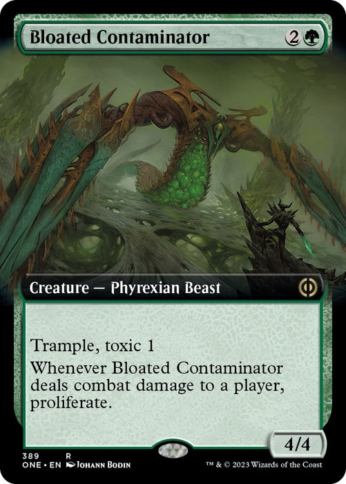 Image for Bloated Contaminator (Extended Art) (389) (ONE) - Magic: The Gathering