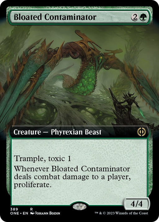Image for Bloated Contaminator (Extended Art) (389) (ONE) - Magic: The Gathering