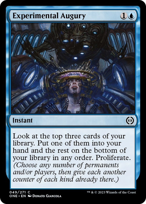 Image for Experimental Augury (49) (ONE) - Magic: The Gathering