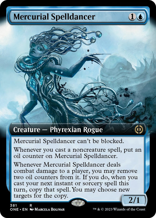 Image for Mercurial Spelldancer (Extended Art) (381) (ONE) - Magic: The Gathering