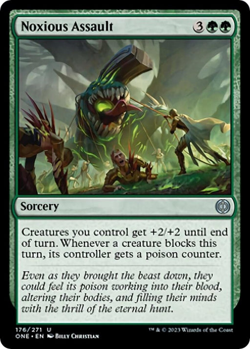 Image for Noxious Assault (176) (ONE) - Magic: The Gathering