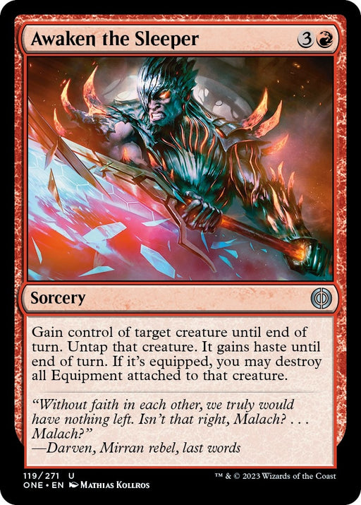 Image for Awaken the Sleeper (119) (ONE) - Magic: The Gathering