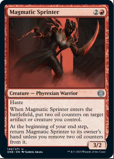 Image for Magmatic Sprinter (140) (ONE) - Magic: The Gathering