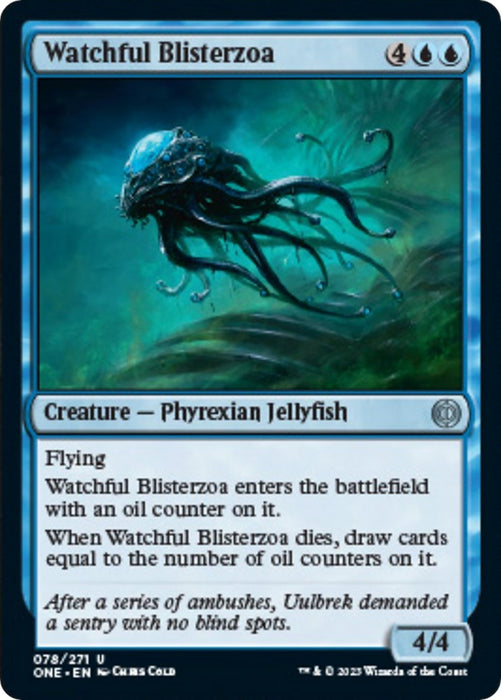 Image for Watchful Blisterzoa (78) (ONE) - Magic: The Gathering