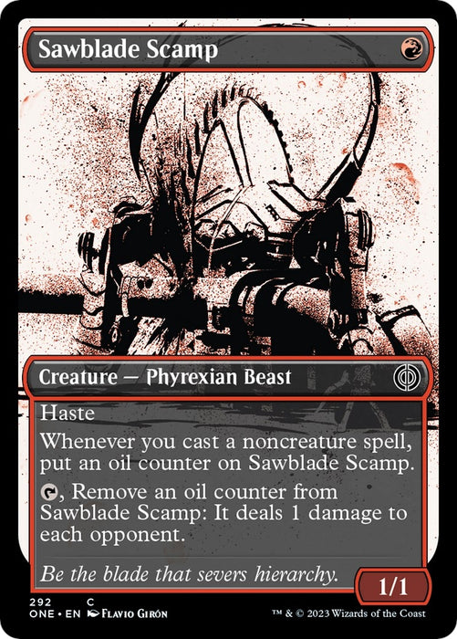 Image for Sawblade Scamp (Showcase) (292) (ONE) - Magic: The Gathering