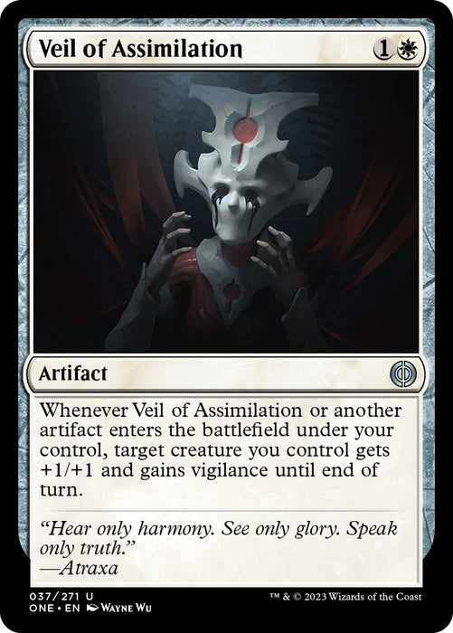 Image for Veil of Assimilation (37) (ONE) - Magic: The Gathering