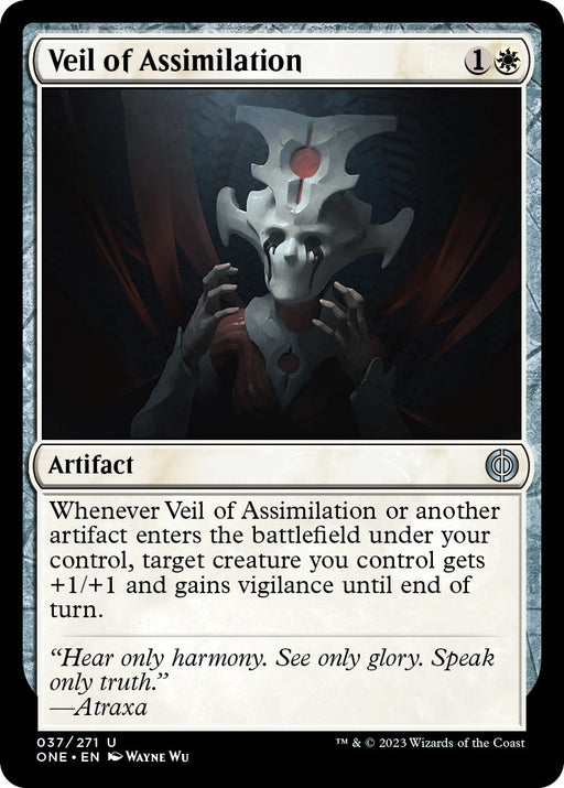 Image for Veil of Assimilation (37) (ONE) - Magic: The Gathering