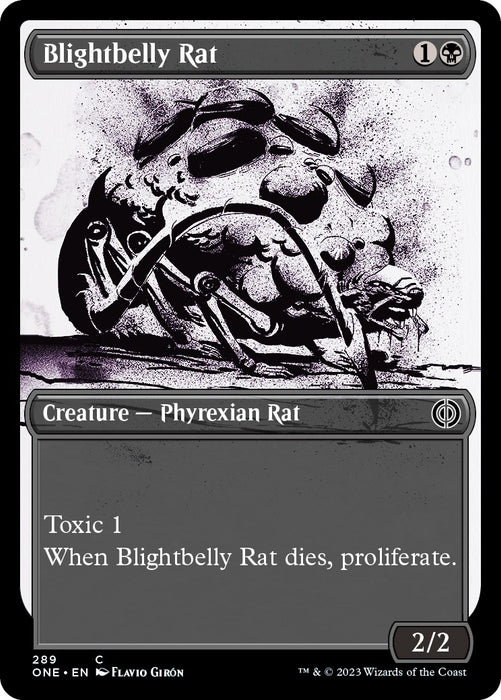 Image for Blightbelly Rat (Showcase) (289) (ONE) - Magic: The Gathering