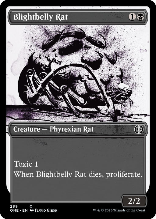 Image for Blightbelly Rat (Showcase) (289) (ONE) - Magic: The Gathering