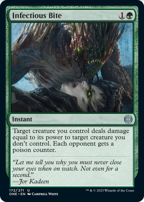 Image for Infectious Bite (172) (ONE) - Magic: The Gathering