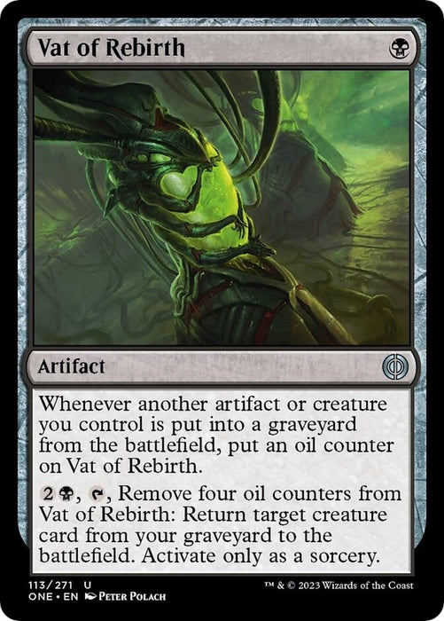 Image for Vat of Rebirth (113) (ONE) - Magic: The Gathering