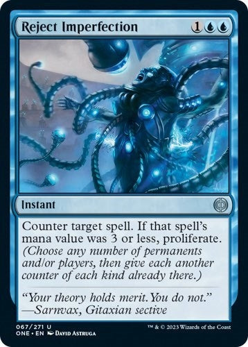Image for Reject Imperfection (67) (ONE) - Magic: The Gathering