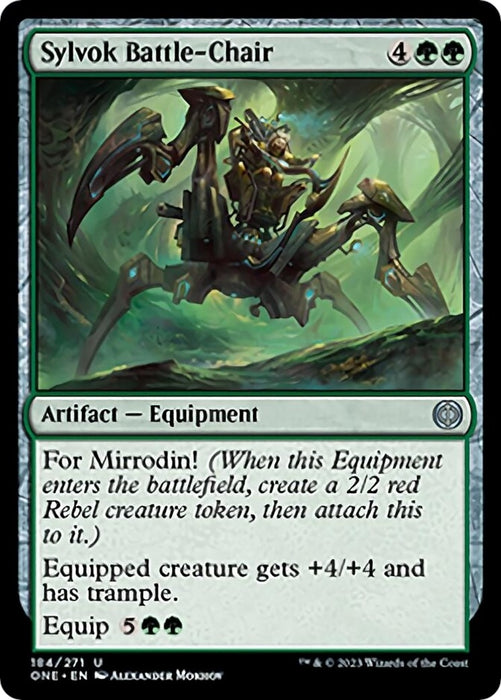 Image for Sylvok Battle-Chair (184) (ONE) - Magic: The Gathering