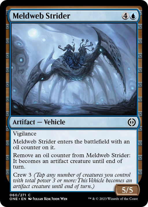 Image for Meldweb Strider (60) (ONE) - Magic: The Gathering