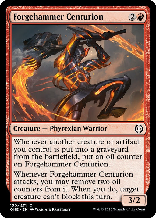 Image for Forgehammer Centurion (130) (ONE) - Magic: The Gathering
