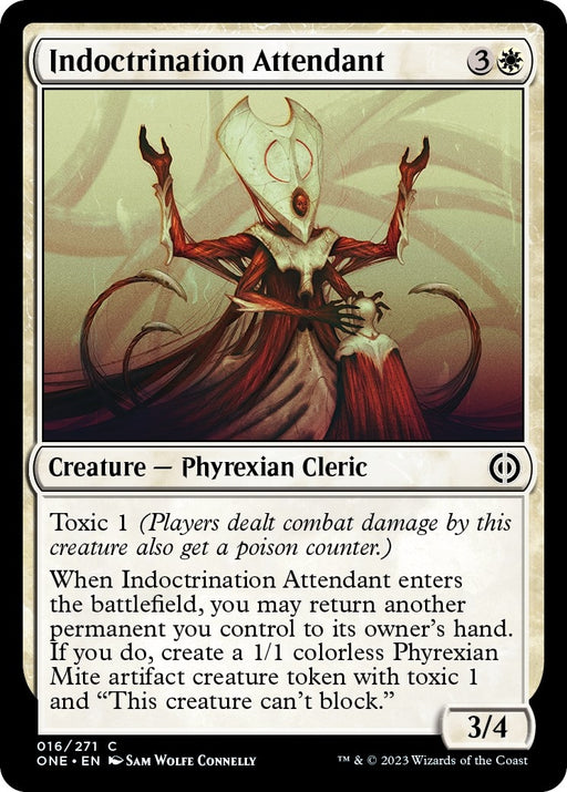 Image for Indoctrination Attendant (16) (ONE) - Magic: The Gathering