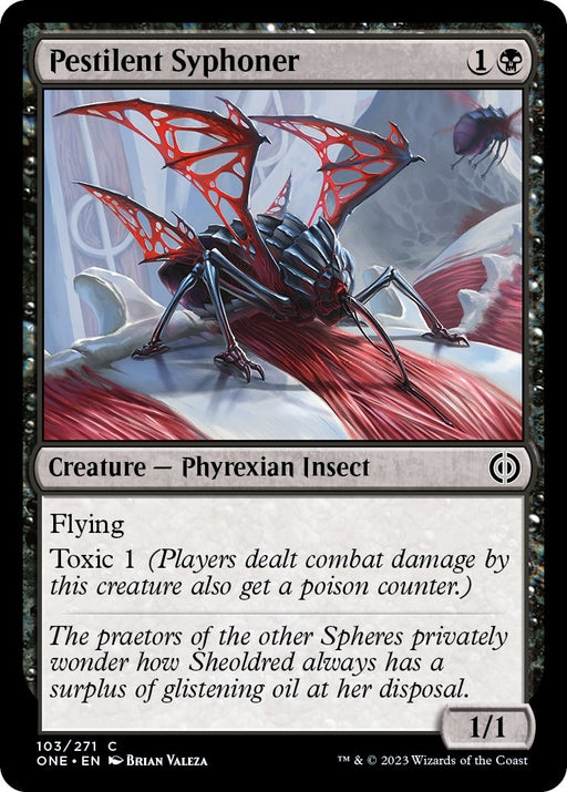 Image for Pestilent Syphoner (103) (ONE) - Magic: The Gathering
