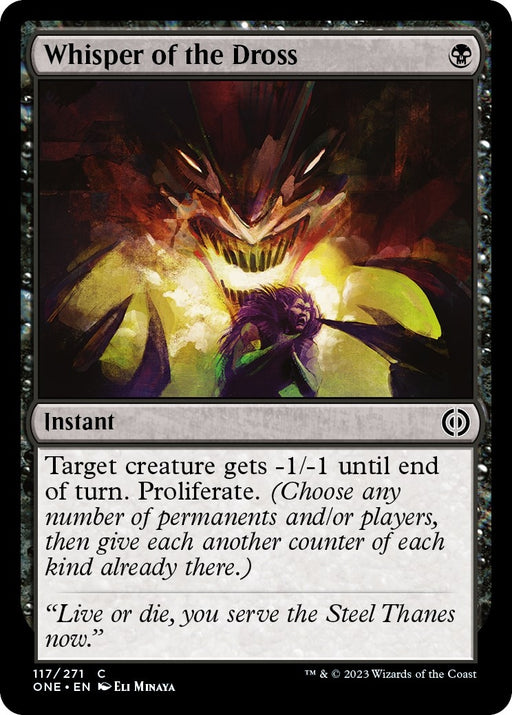 Image for Whisper of the Dross (117) (ONE) - Magic: The Gathering