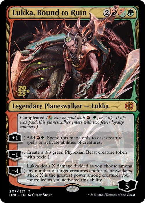Image for Lukka, Bound to Ruin (207) (PRE) - Magic: The Gathering