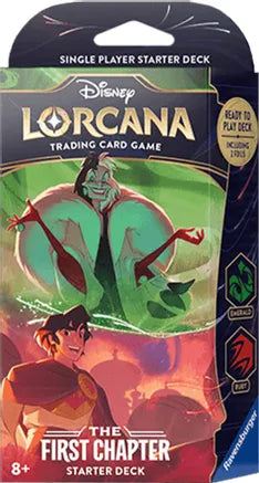 Disney Lorcana: The First Chapter - Starter Deck (Emerald & Ruby)