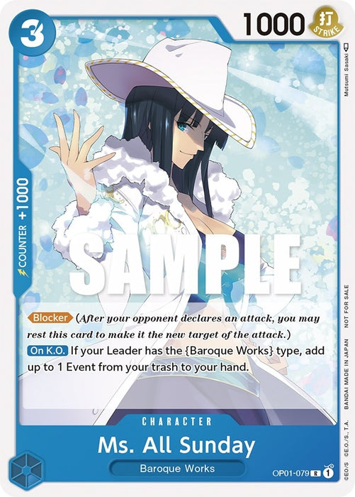 Ms. All Sunday (Promotion Pack 2023) (OP01-079) (OP-PR)
