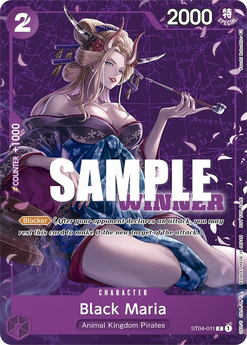 Black Maria (Tournament Pack Vol. 2) [Winner] (ST04-011) (OP-PR)