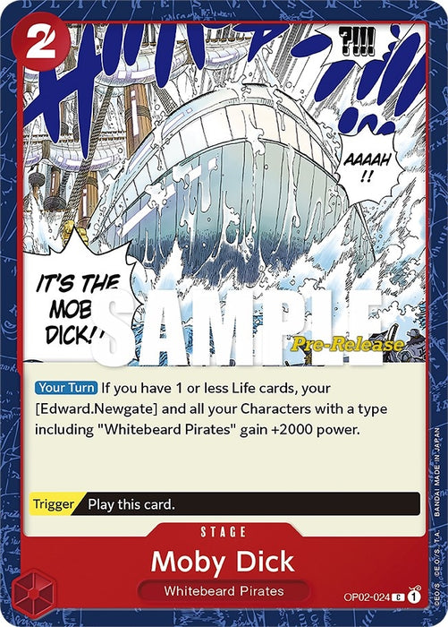 Moby Dick (OP02-024) (OP02 PRE)