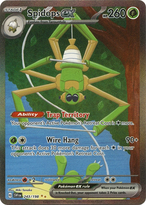 Spidops ex (243/198) (SVI)